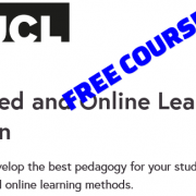UCL Blended and Online Learning Design course title